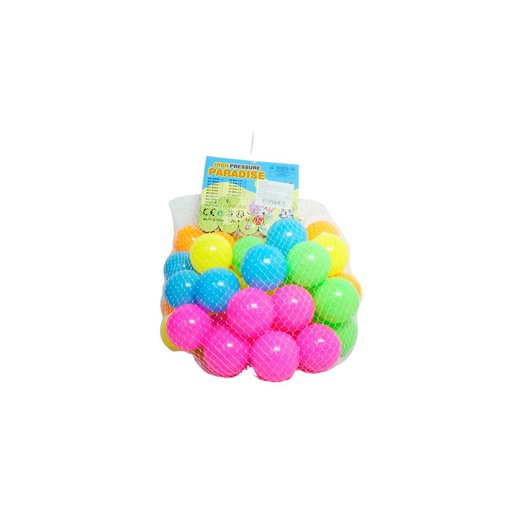 [1800319] Set Pelotas De Colores X50 5Cm Malla Bs50