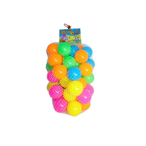 [1800320] Set Pelotas De Colores X50 5.5Cm Malla Bs55