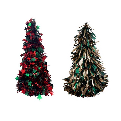 [6200055] Árbol Deco Navidad 27X12Cm Mia11200