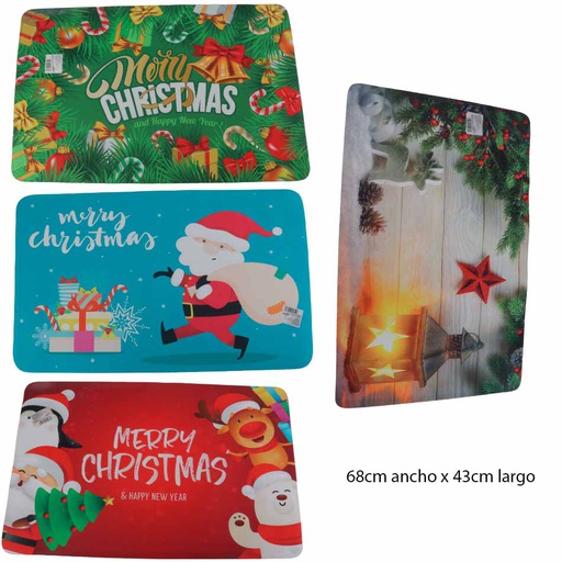 [6200682] Alfombra Navidad Varios Modelos 67X43Cm Mia11266
