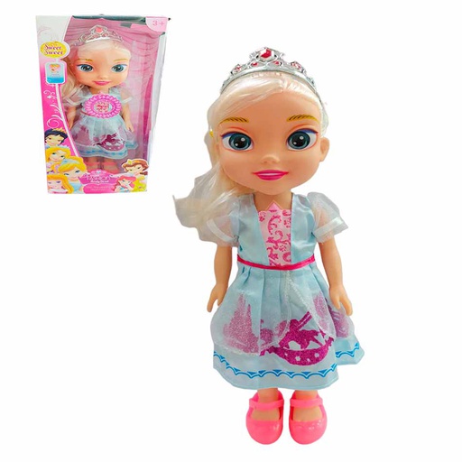 [6101405] Muñeca Sweet Fashion C/Corona 9250/ G881