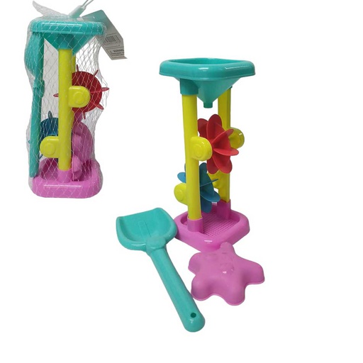 [6300690] Juego de Playa Infantil con Molino y Accesorios 898-W1