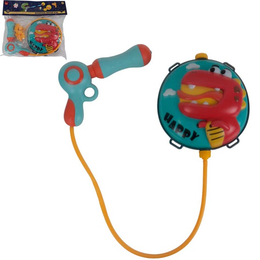 [6300694] Pistola Agua C/Tanque Dinosaurio Mia 717Y