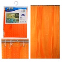 Cortina Para Baño Pvc 180X180Cm Big-Home 16891-19