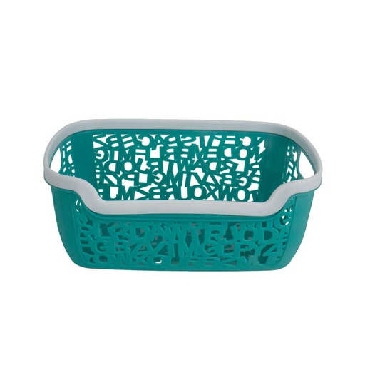 [1702006] Canasta Plastica Rectangular 8.5X24X15Cm Mia12605