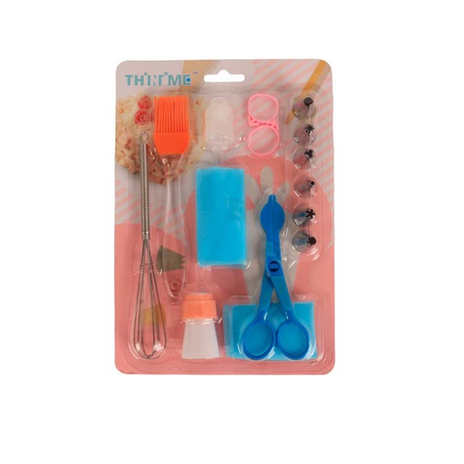 [1108089] Set Decoración Para Resposteria Blister 15 Piezas Mia12496