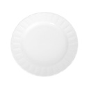 Plato Redondo Pando Caribe 28Cm Corona Blanco Pl1100102712